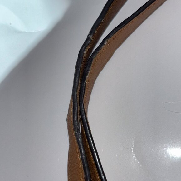 Michael Kors Tan Saffiano Leather Chain Shoulder Tote – Gold Hardware - Picture 8 of 10